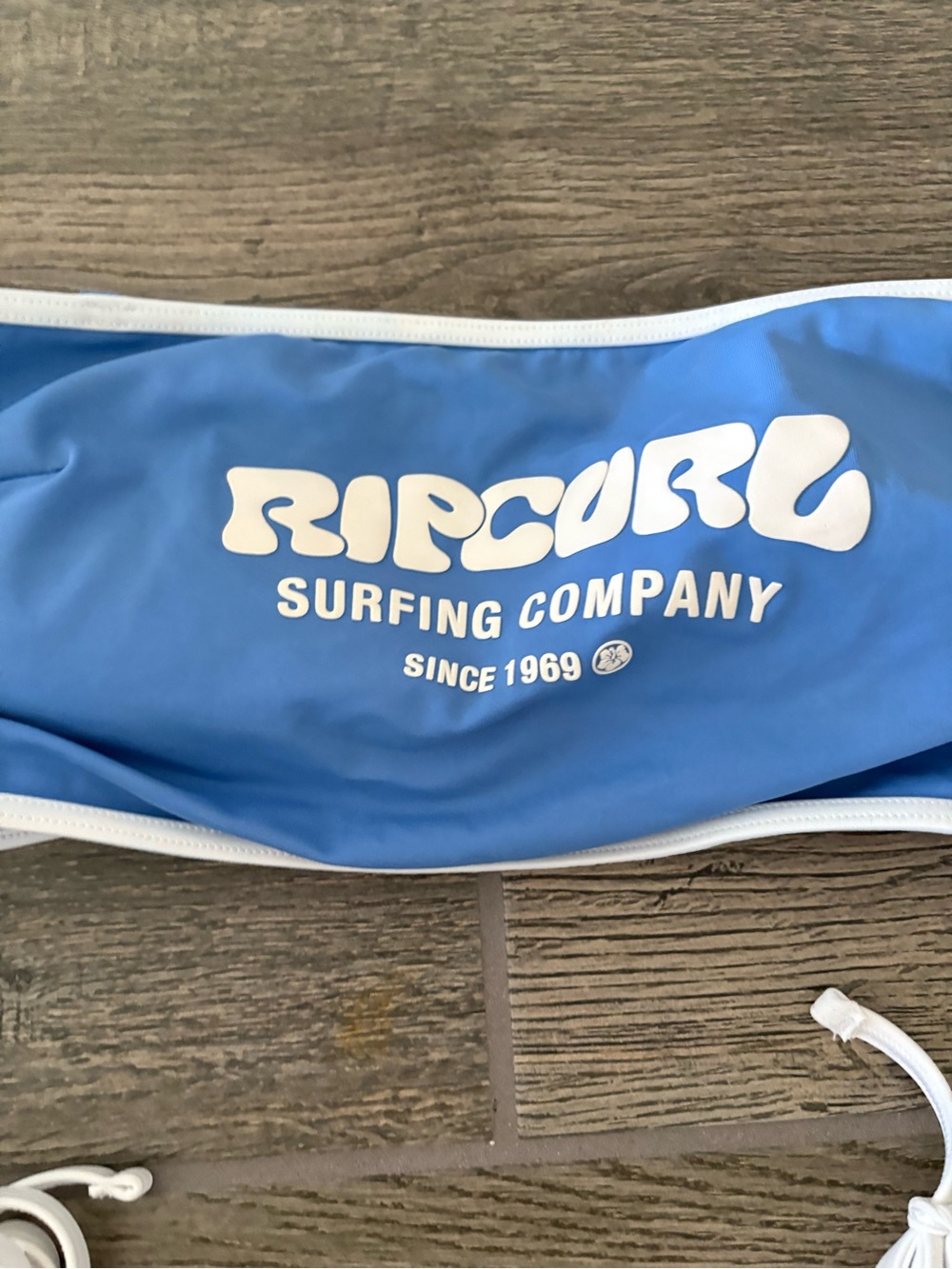 Rip Curl Women’s Blue Bandeau Swim Top